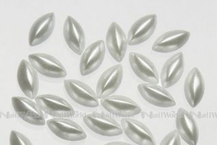 Nail-Art Perlen halb - bhnchenform