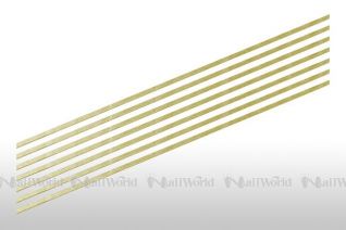 Nail Art Streifen - gold metallic Gr. M