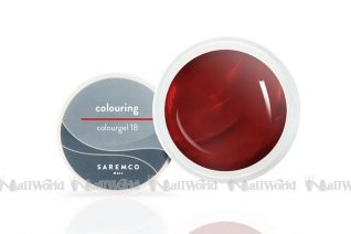 SAREMCO Colourgel 18 - deep red 